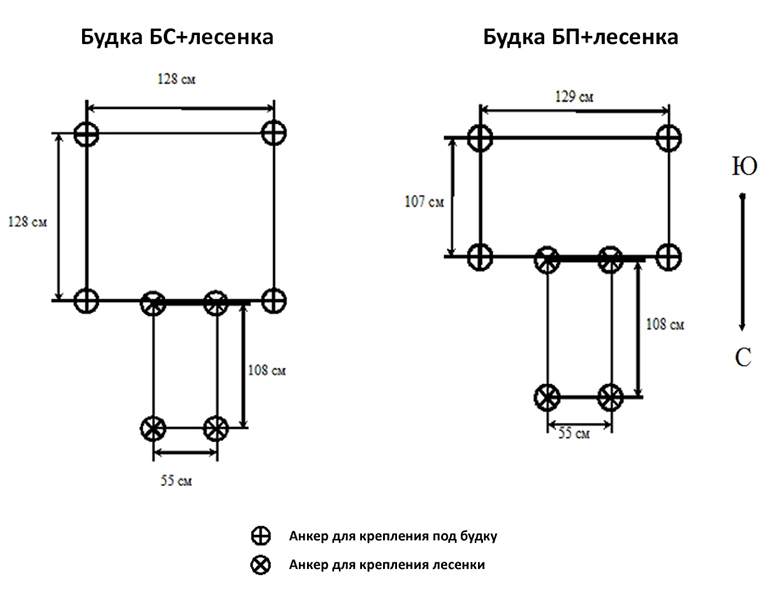 Расположение анкерных болтов в плане внутри контура опоры это как